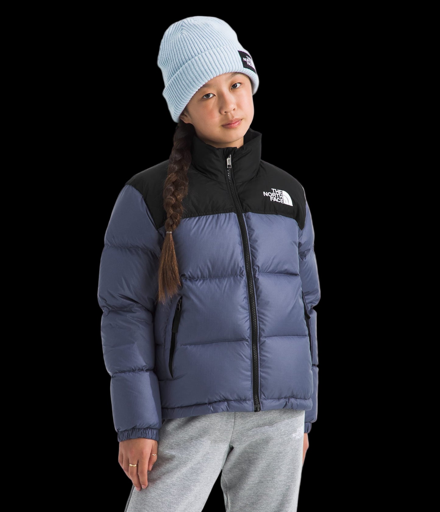 Retro Nuptse Jacket (Grey)